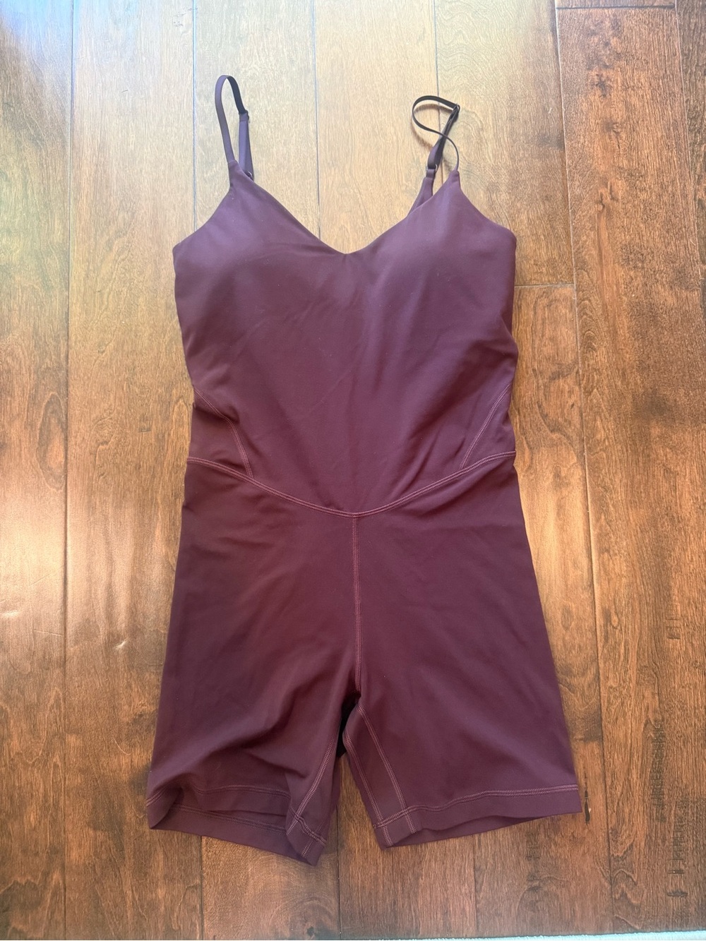 lululemon Align Cami Bodysuit 6” Size 6 Goodnight Plum